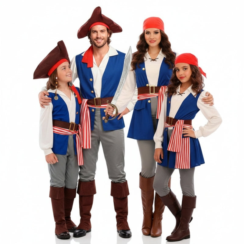 Groepskostuums Piraten Jack en Jackeline