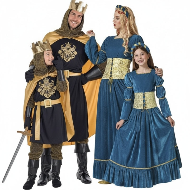 Grupo Reyes y Doncellas Medievales