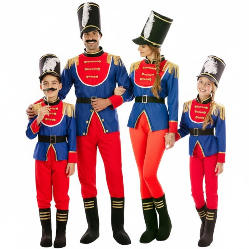 Groepskostuums Speelgoedsoldaten Notenkraker