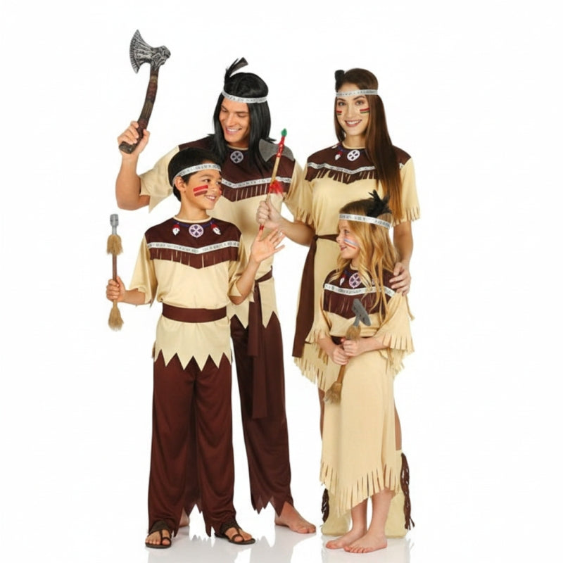 Groepskostuums Indios Cheyenne