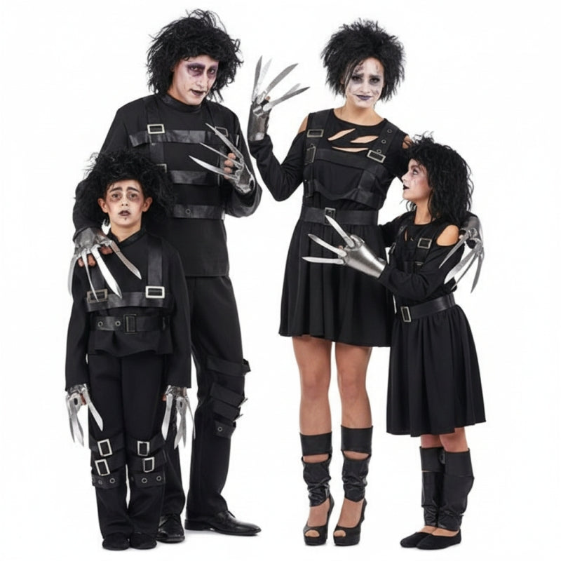 Groepskostuums Edward Scissorhands