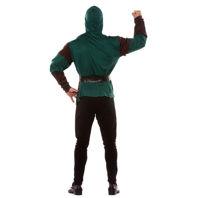 Disfraz de Forajido Robin Hood para hombre Espalda