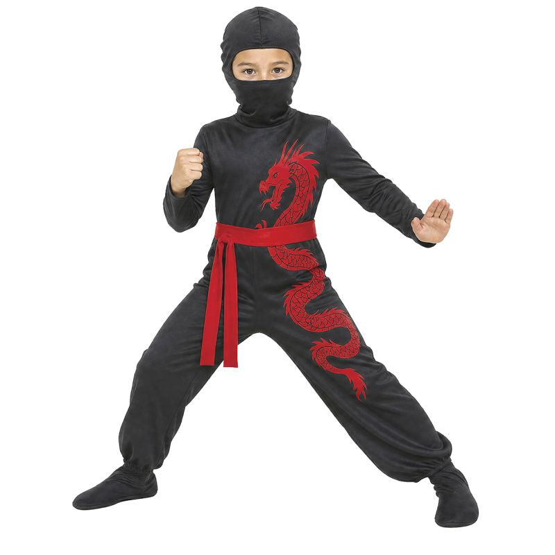Disfraz de Ninja Red Dragon infantil