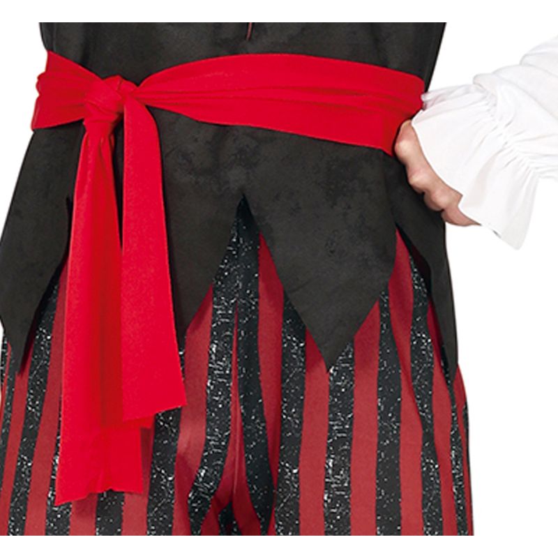 Disfraz de Pirata Artillero para hombre Detalle