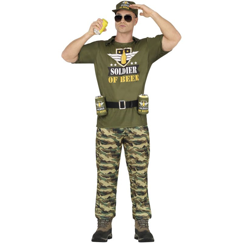 Disfraz de Soldado de la Cerveza para hombre Bis