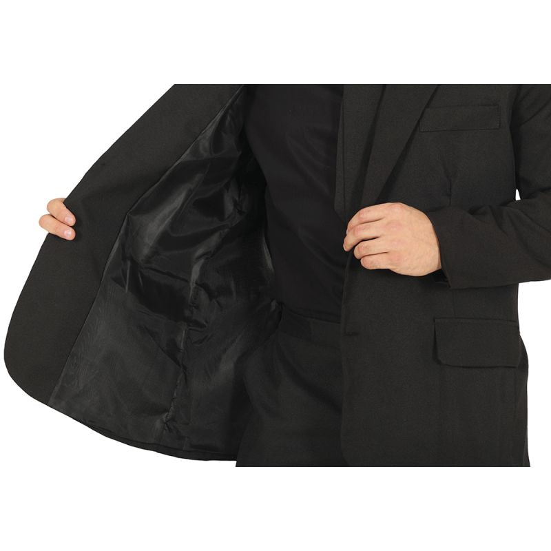Disfraz de Traje Elegante Negro para hombre Interior