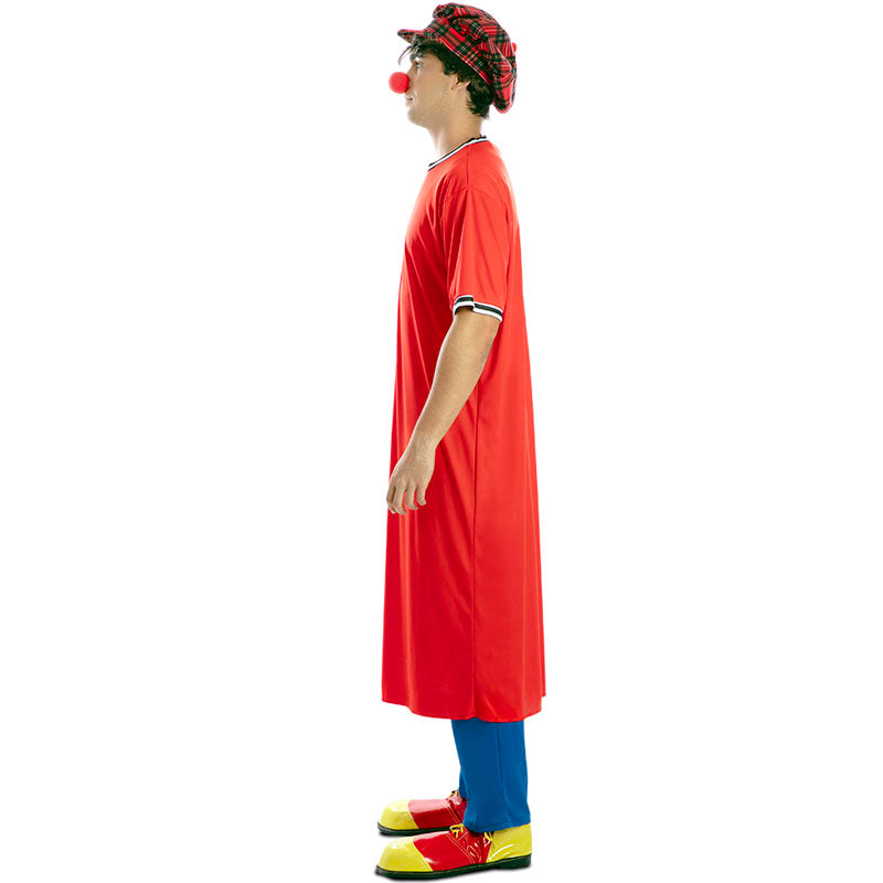 Disfraz de Payaso televisivo adulto unisex Perfil