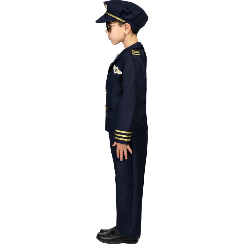Disfraz de Piloto de Aviones para niño Perfil