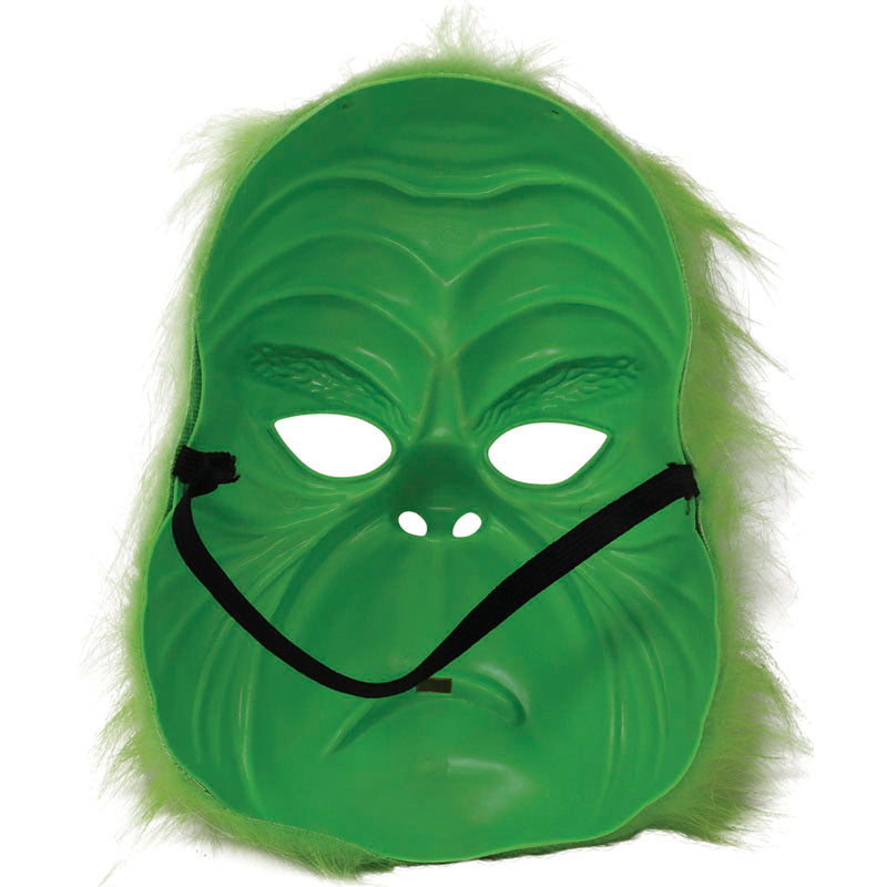 Máscara Duende Verde El Grinch Detrás