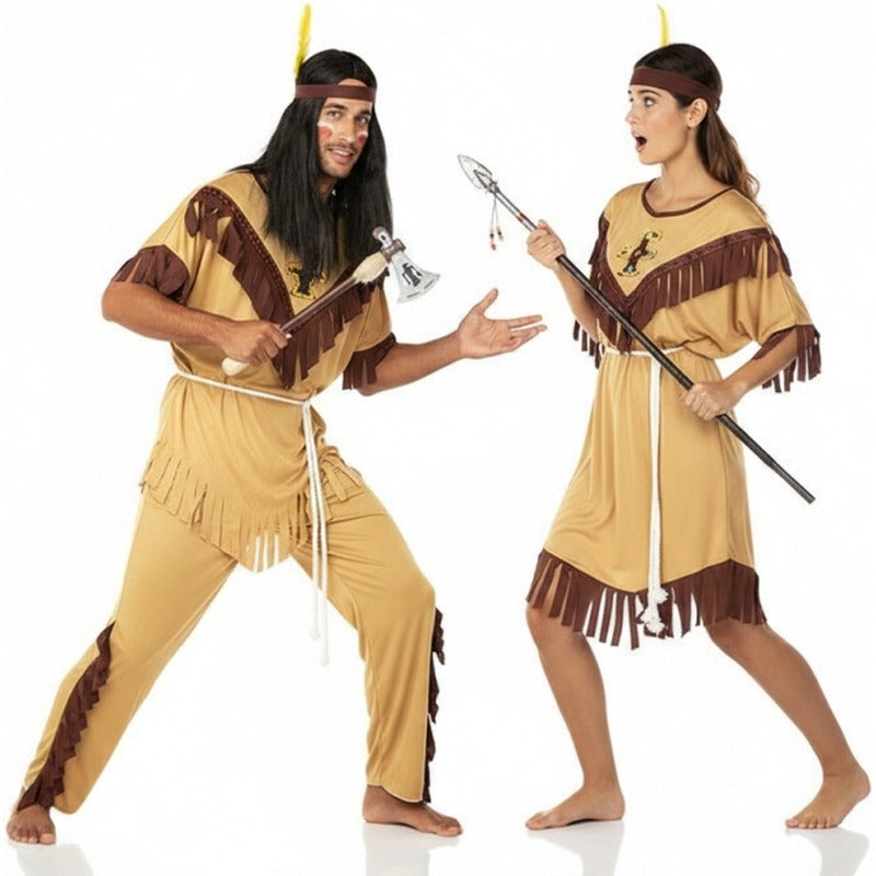Koppelkostuums Indianen
