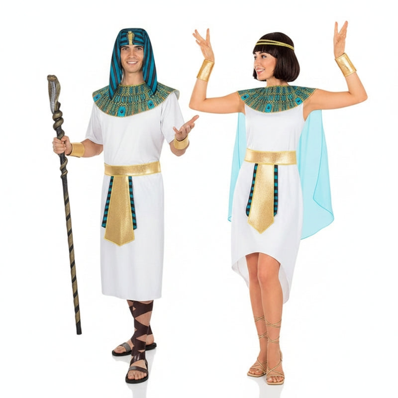 Koppelkostuums Egyptische Monarchen