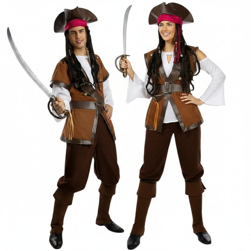 Koppelkostuums Piraten Filibusters