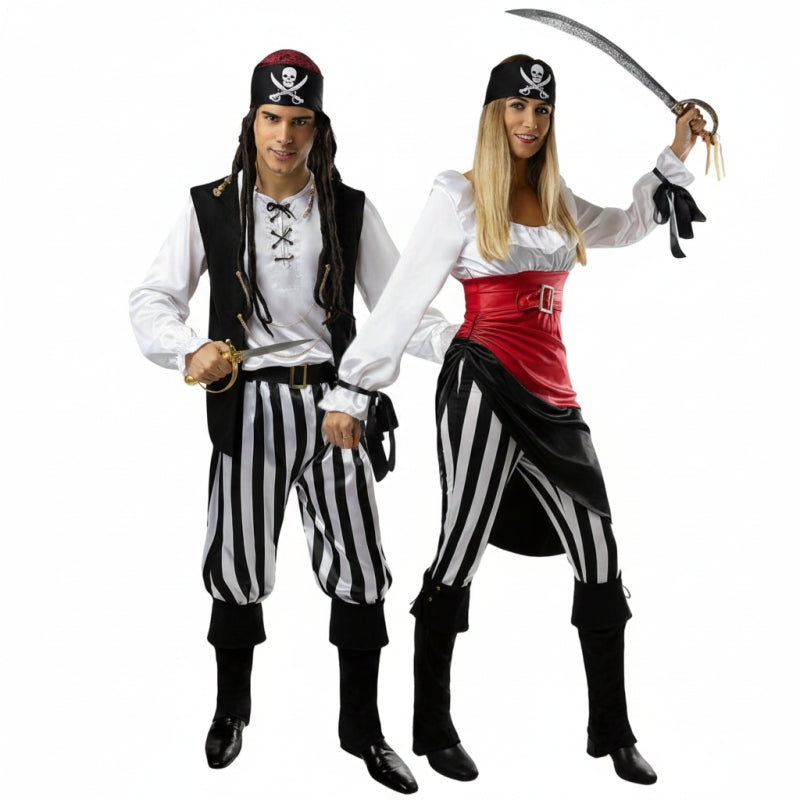 Koppelkostuums Avontuurlijke Piraten