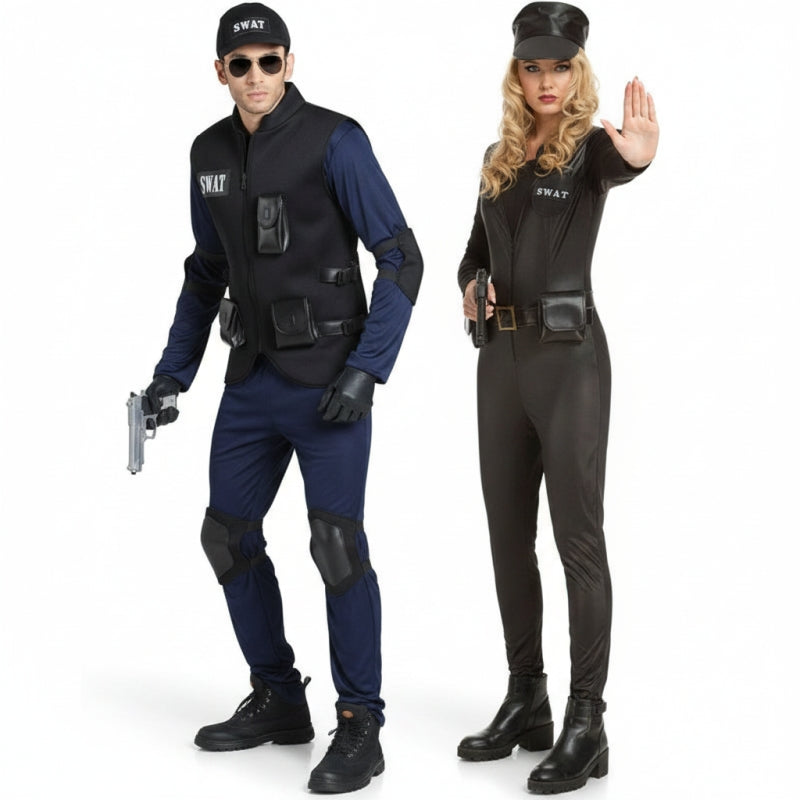 Pareja Agentes Swat