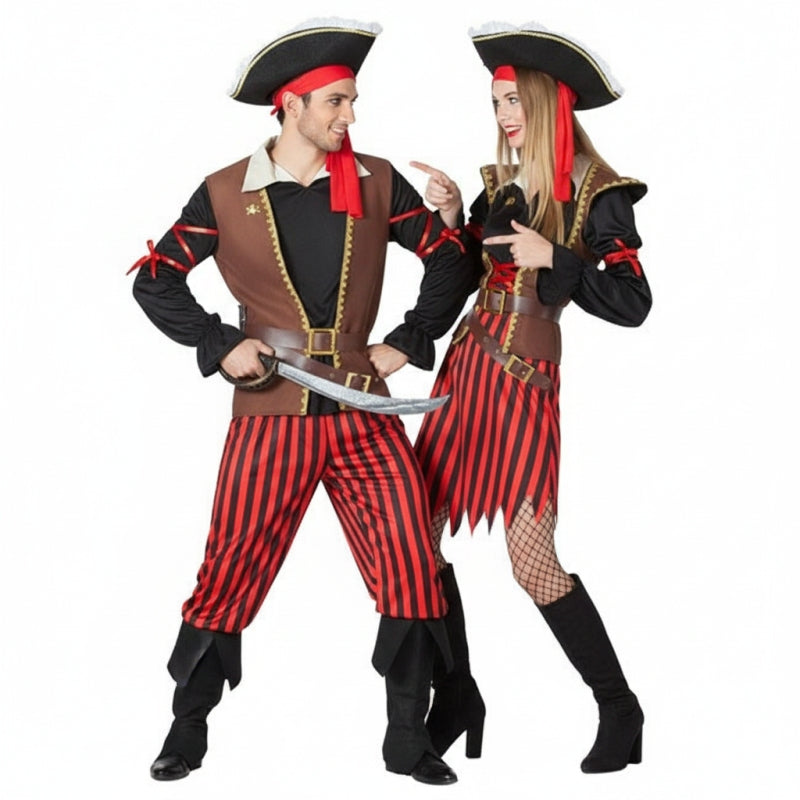 Koppelkostuums Piratenkapiteins