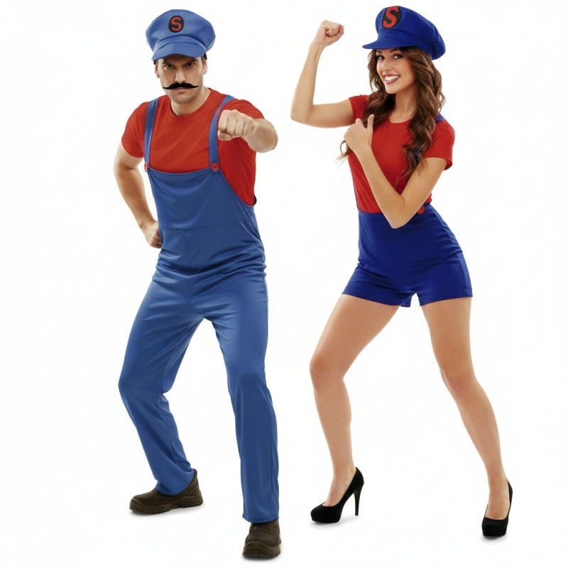 Koppelkostuums Super Marios