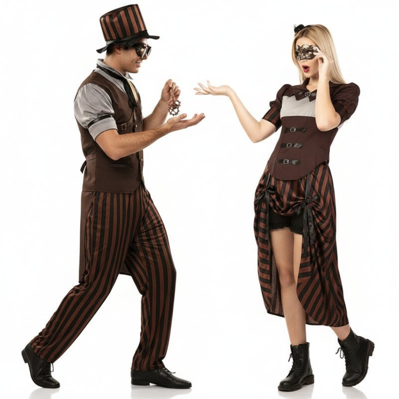 Koppelkostuums Steampunk Gothics