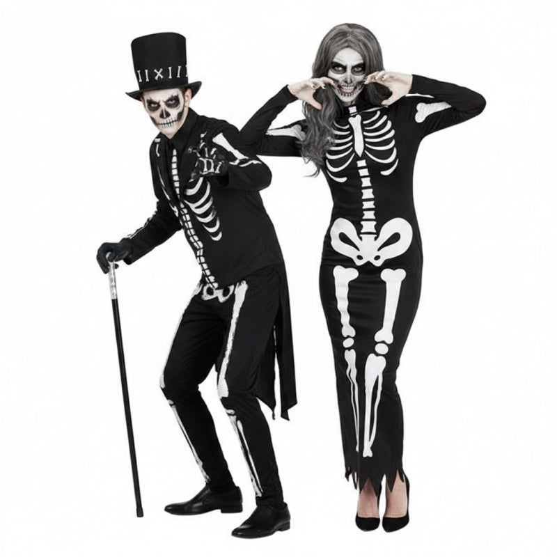 Pareja de Esqueletos Elegantes