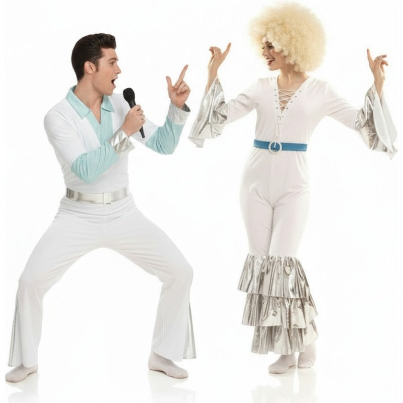 Koppelkostuums Disco Dancing