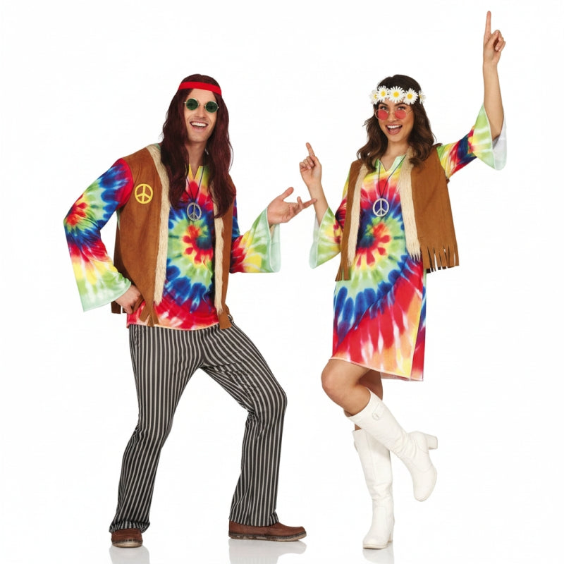 Pareja de Hippies Boho