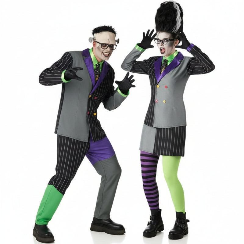 Pareja de Frankenstein Zombie