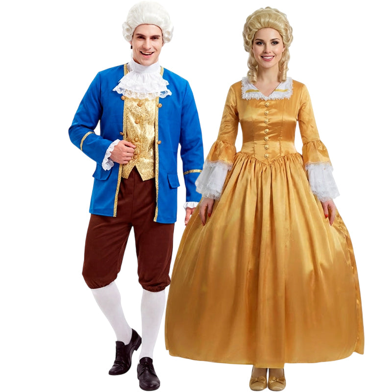 Wolfgang Amadeus y Nannerl Mozart para disfrazarte en pareja