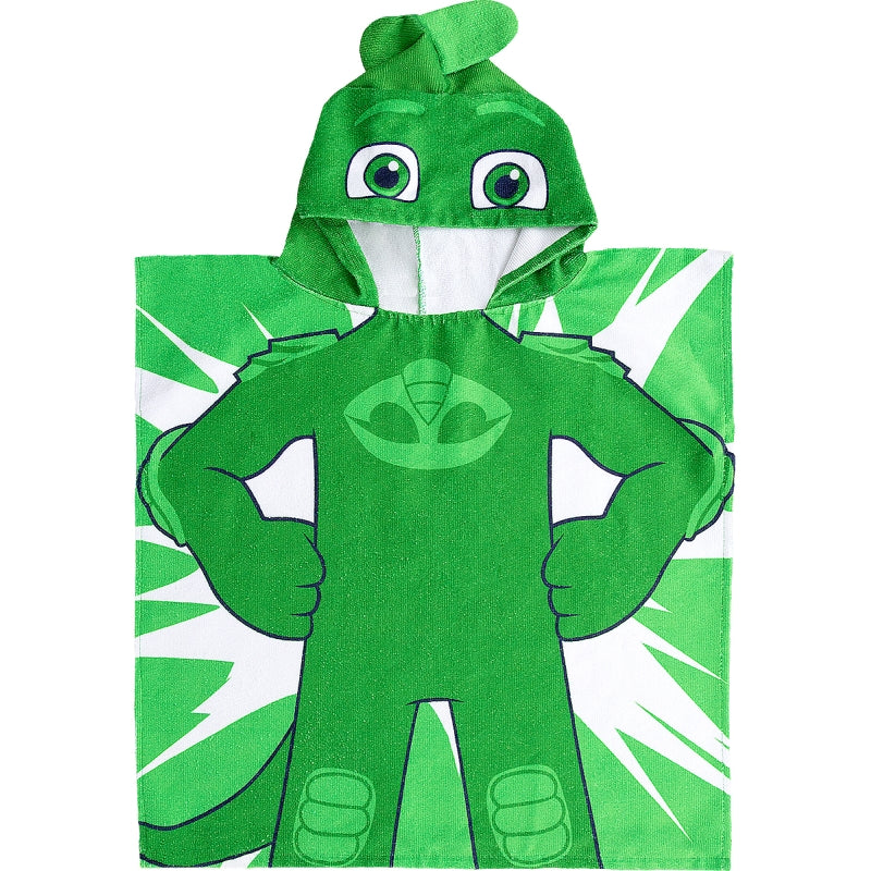 Toalla poncho Gekko para niño - PJ Masks Bis