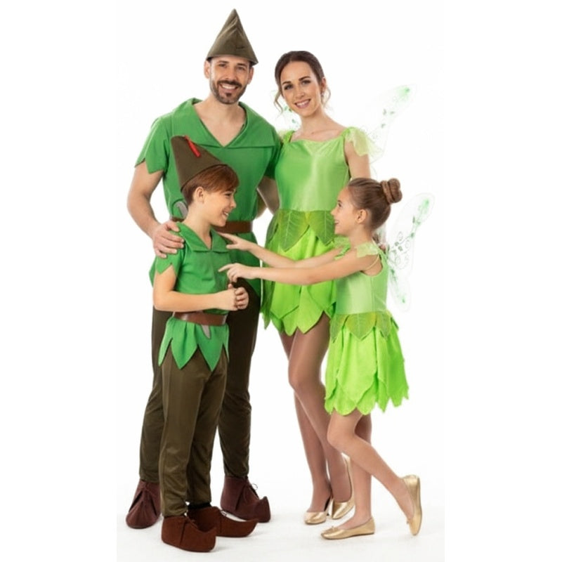 Groepskostuums Peter Pan