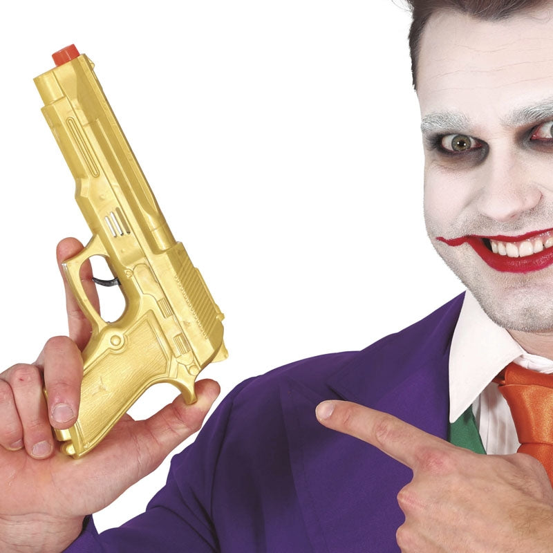 Pistola dorada