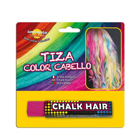 Tiza color para el Pelo Fucsia