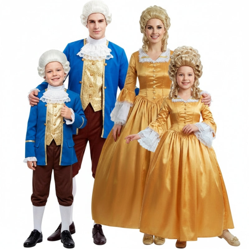 Groepskostuums Wolfgang Amadeus en Nannerl Mozart
