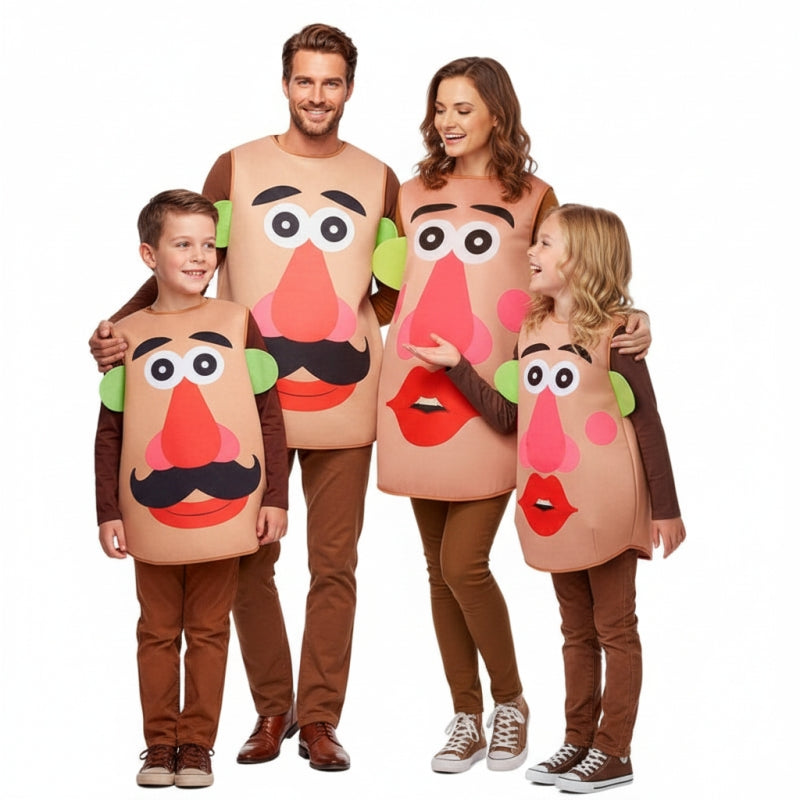 Groepskostuums Meneer en Mevrouw Aardappel