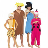 Groepskostuums Familie Mármol van De Flintstones