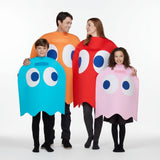 Groepskostuums Pac-Man Fantasmas