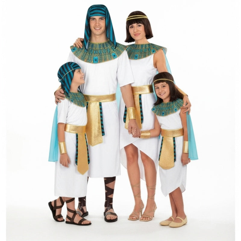Groepskostuums Egyptische Monarchen
