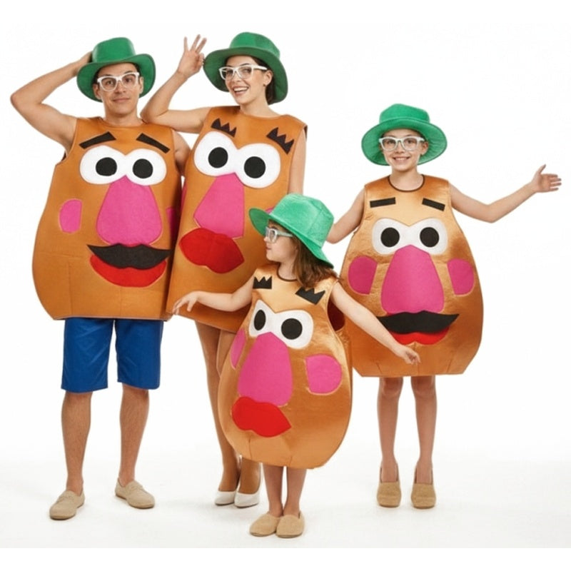 Groepskostuums Familie Potato