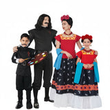 Groepskostuums Velázquez en Frida Kahlo