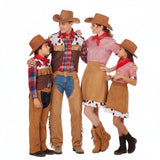 Groepskostuums Amerikaanse Cowboys