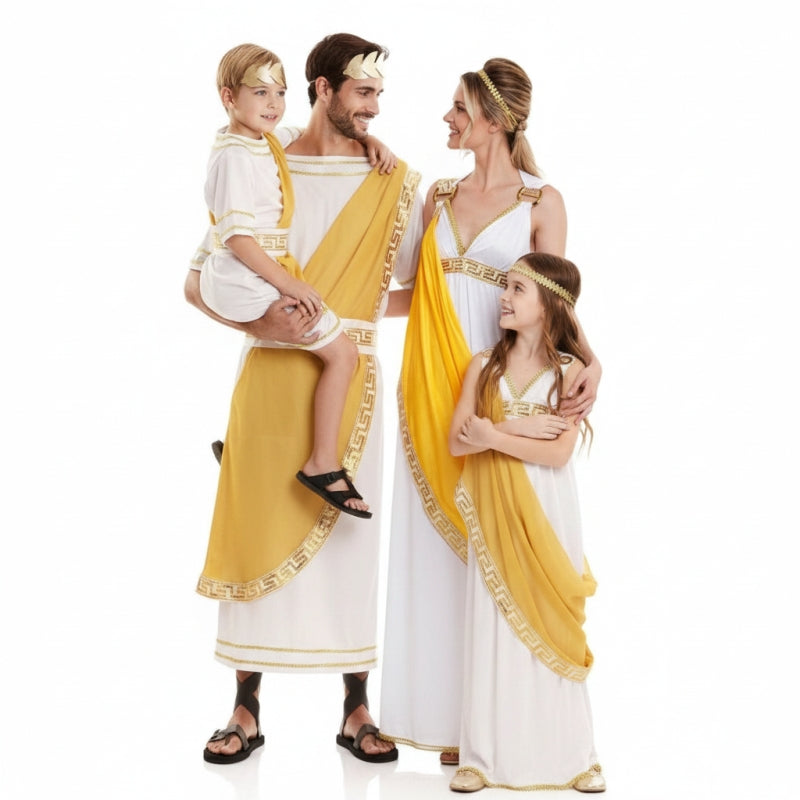 Grupo Emperadores Romanos de color dorado