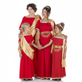 Grupo Romanos de color rojo y dorado