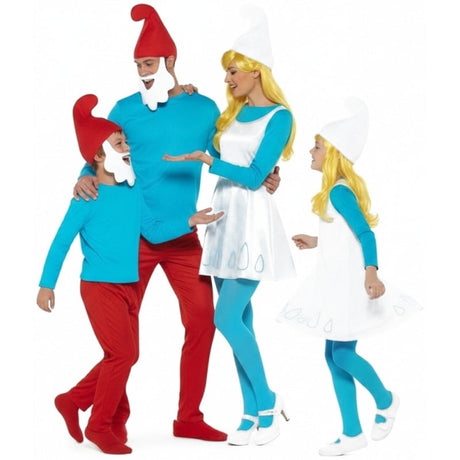 Grupo Papá Pitufo y Pitufina