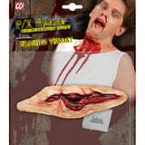Efecto de cuello degollado Halloween