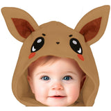 Disfraz de Eevee Pokémon para bebé Capucha