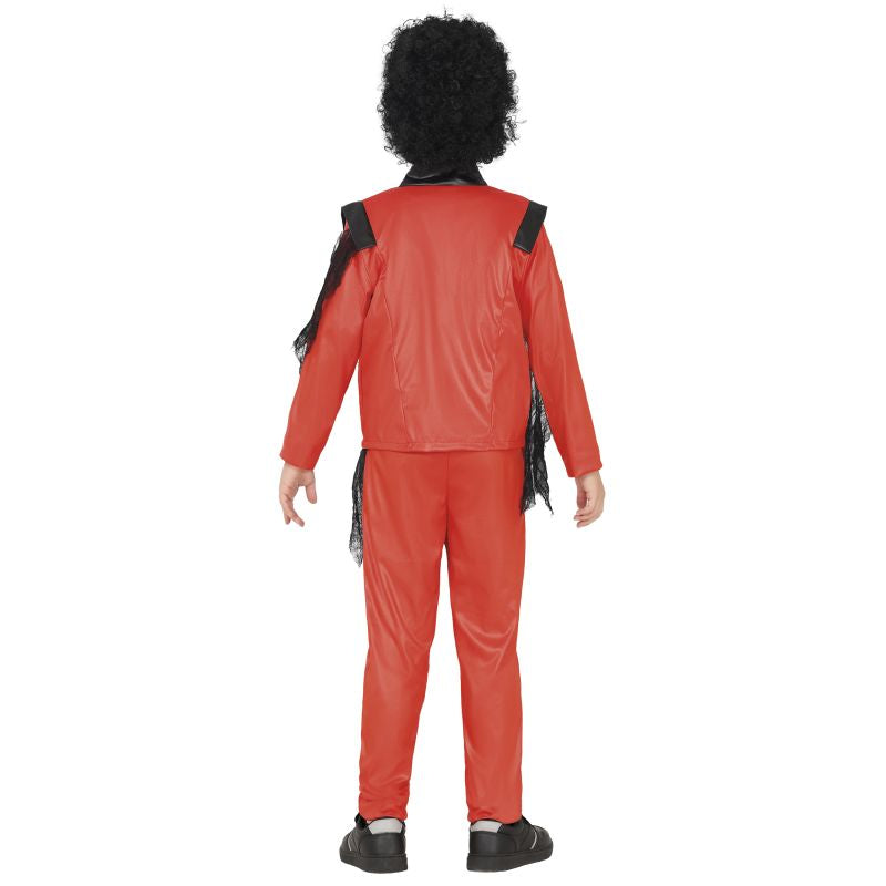 Disfraz de Michael Jackson Thriller para niño Espalda