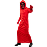 Disfraz Túnica Roja con Capucha adulto unisex