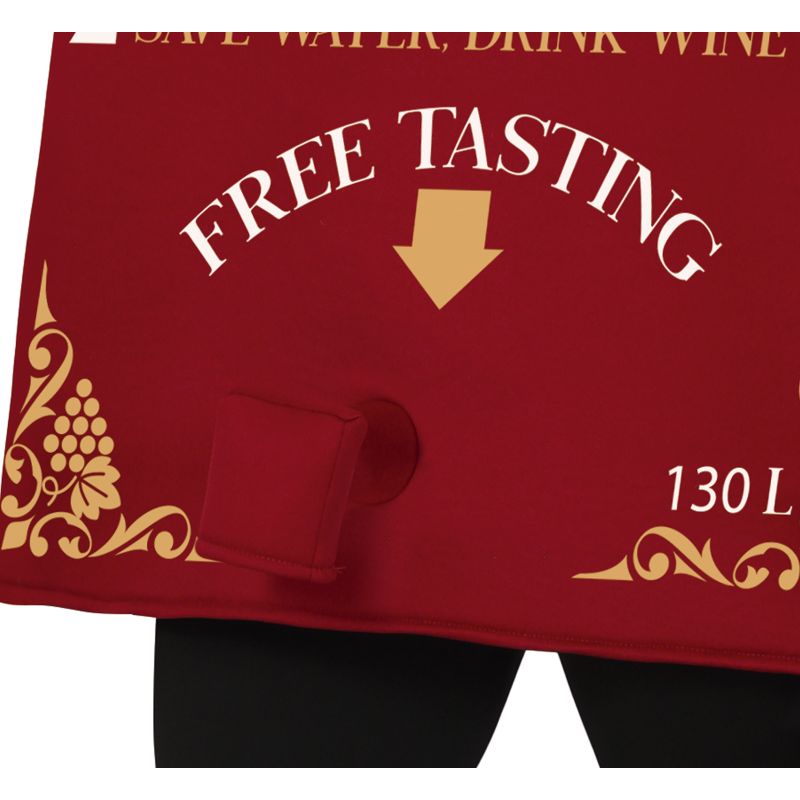 Disfraz de Brick de Vino Tinto para hombre Detalle Bis