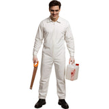 Disfraz de Buzo de Trabajo Blanco para hombre