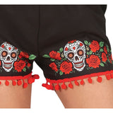 Disfraz de Catrina Mariachi para mujer Detalle Bis