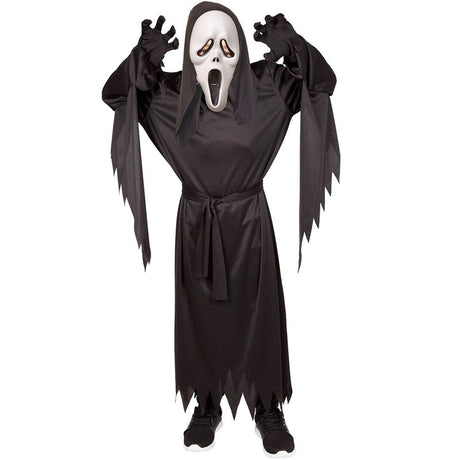 Disfraz de Asesino Scream para niño