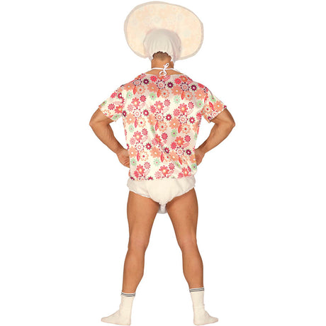 Disfraz de Bebé con Pañal espalda